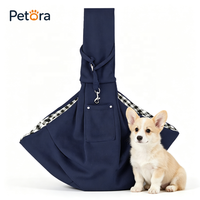 Petora - Nouveauté - Sac à bandoulière léger et lavable pour animaux de compagnie - Pour les petits animaux - Promenade en plein air - Voyage en métro - Voyage de courte distance