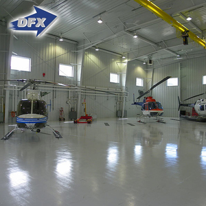 Hangar de helicóptero de estructura de acero para Taller de metal prefabricado de diseño moderno para <span class=keywords><strong>edificio</strong></span> de <span class=keywords><strong>oficinas</strong></span> disponible para la <span class=keywords><strong>venta</strong></span> - Product Image 6
