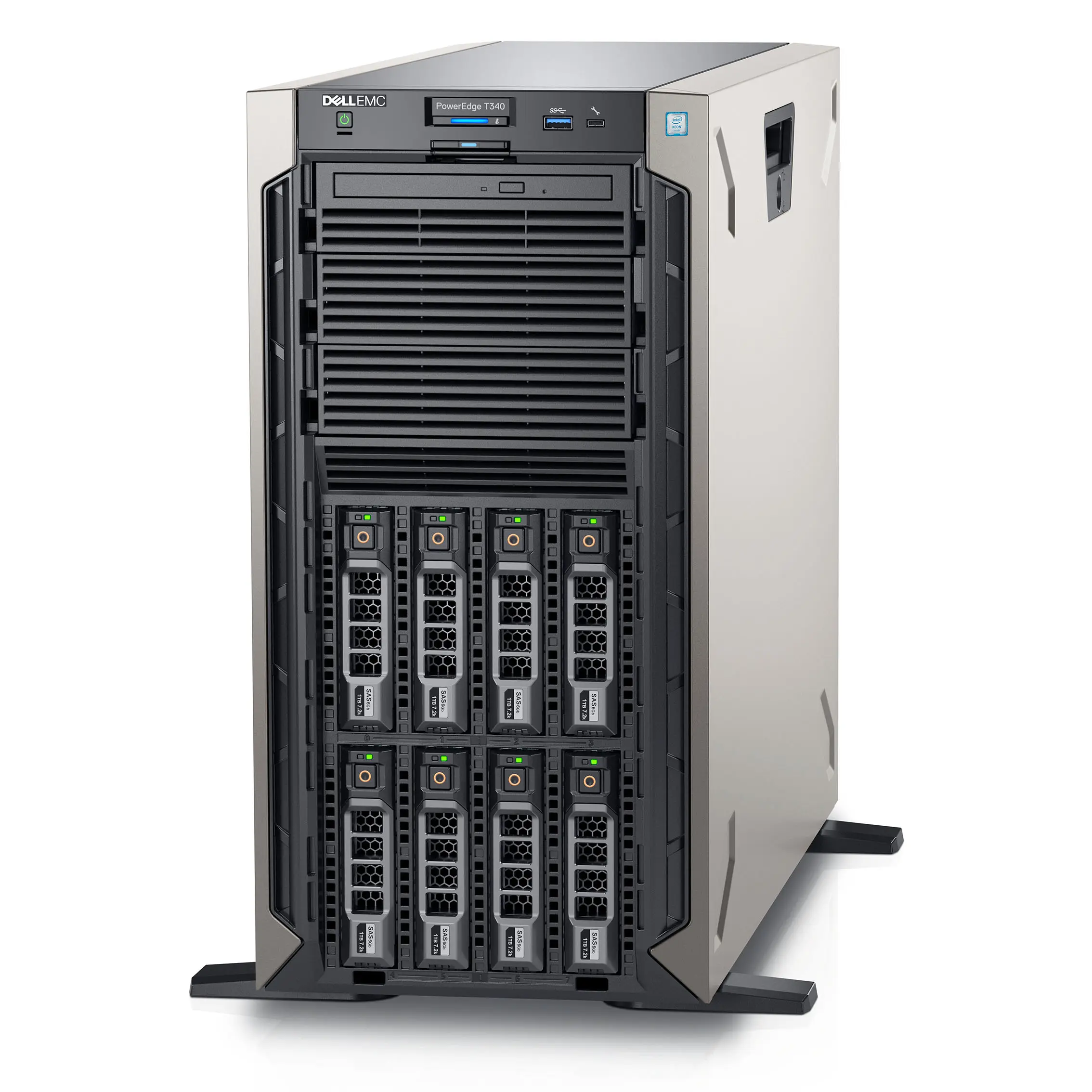 Новый сервер Dells PowerEdge T340 CPU мини оборудование сервер ПК компьютер Sever