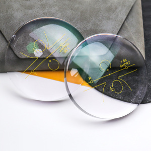 De alta calidad de 1,56 progresivos lentes ópticas Semid terminado lente progresiva gafas lente de adición progresiva - Product Image 2