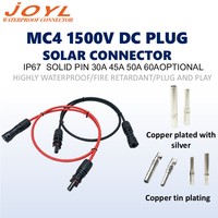 Kabel Sambungan Fotovoltaik JOYL 1500V DC 4mm² MC4-L untuk Sistem Fotovoltaik RV, Rumah, dan Kapal
