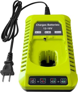 <span class=keywords><strong>Chargeur</strong></span> de batterie Ryobi P117 de remplacement pour batteries Ryobi Lithium Ni-Cad Ni-Mh 2V-<span class=keywords><strong>18V</strong></span>, <span class=keywords><strong>chargeur</strong></span> de batterie Lithium NiMH <span class=keywords><strong>18V</strong></span> - Product Image 1