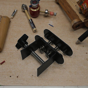 Pince en métal à dégagement rapide personnalisée pour tuyau en bois panneau solaire bascule bureau écran services de fabrication de bureau - Product Image 2