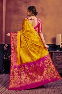 Sarees en soie d'art Vêtement en gros - Product Image 4