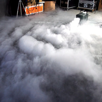 Machine à brouillard bas professionnel 1500W à base d'eau avec télécommande DMX512/sans fil et remplissage automatique d'eau, pour scène et effets de fumée au sol