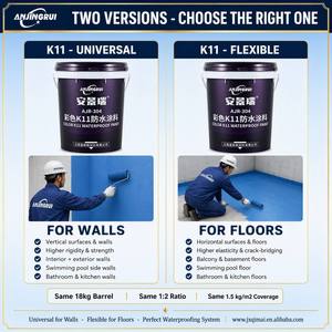 Revestimiento Impermeable Listo <span class=keywords><strong>para</strong></span> Usar K11, <span class=keywords><strong>Mortero</strong></span> Impermeable Flexible Universal a Base de Polímero Acrílico <span class=keywords><strong>para</strong></span> Sótanos y <span class=keywords><strong>Piscinas</strong></span> - Product Image 5