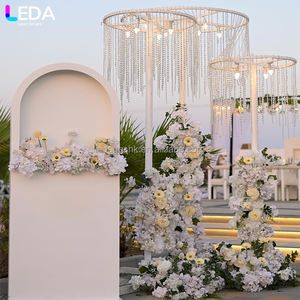 LEDA Modern Factory Wholesale Wedding Centerpiece Acrylic Flower Box <b>Stand</b> Backdrop Welcome Sign for Party Event Decoration - Product Image 2