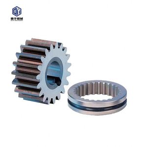 Rueda dentada grande de acero al carbono de acero forjado de gran tamaño personalizada para minería - Product Image 5