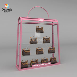 Estantes de Exhibición para Bolsos y Carteras Personalizados |   Accesorios Modernos para Bolsas de Compra |   Estanterías de Pared para Tiendas |   Diseño de Interiores de Boutique - Product Image 5