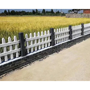 Moule en béton pour ornement de jardin Patio ciment clôture dalle préfabriqué décoratif réutilisable Grain de <span class=keywords><strong>bois</strong></span> planche de <span class=keywords><strong>bois</strong></span> forme de moule en plastique - Product Image 4