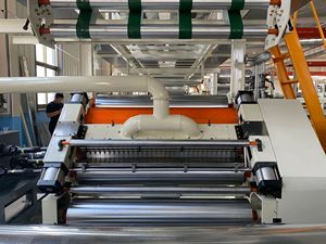 Ligne de production de carton ondulé à 2 plis, machine à fabriquer des boîtes en carton d'<span class=keywords><strong>occasion</strong></span>, machine à onduler le carton - Product Image 5
