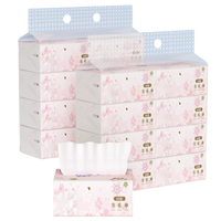OEM ODM Papier mouchoir facial jetable en pâte de bois vierge, logo personnalisé, super absorbant, papier toilette, mouchoir facial doux pour la peau