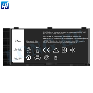 Batterie d'ordinateur portable 7800mAh 11.1V FV993 pour <span class=keywords><strong>Dell</strong></span> M4600 <span class=keywords><strong>M4700</strong></span> M4800 M6600 M6700 M6800 - Product Image 1
