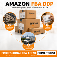 Agent d'expédition directe DDP/DDU Amazon FBA par air et mer de Chine vers CA, USA, GB, GE, LCL, FCL, service de dédouanement DDP, transitaire
