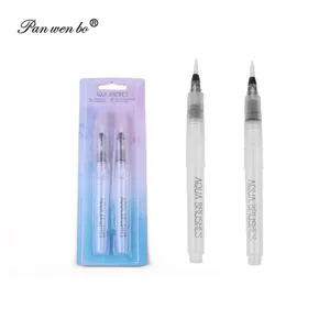 Panwenbo High Quality Water Brush Paint Pens Water Colour Painting Brush Pen