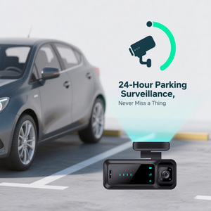 Wistino New Dasham UBOX Night Vision 6MP Support GPS Radar Detection 4G Sim Card Dual Lens Car <strong>Camera</strong> - Product Image 4