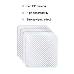 Logo privé gratuit 1080 pièces/boîte dissolvant de vernis en <span class=keywords><strong>gel</strong></span> non pelucheux tampons de coton de nettoyage lingettes pour ongles non pelucheuses - Product Image 3