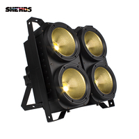 Luz Cegadora LED COB de Alta Luminosidad, 4 Ojos, 400W, Blanco Frío y Cálido, DMX512, Iluminación de Escenario para Iglesias, Conciertos y Eventos
