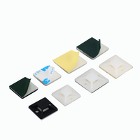 Base Autoadhesiva para Fijación de Cables, Almohadilla de Fijación de Cables de Alta Viscosidad para Cableado de Equipos Médicos, Cables de Instrumentos de Laboratorio