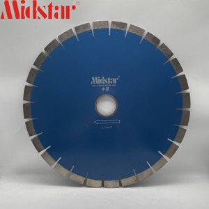 ใบเลื่อยตัดหินแกรนิต Midstar Arix ขนาด 400 มม. คมกริบพิเศษ เงียบ ไร้เสียงรบกวน เชื่อมด้วยเลเซอร์ รองรับการผลิตแบบ OEM ตามความต้องการ - Product Image 4