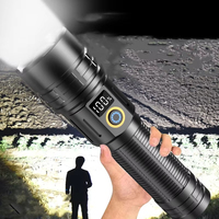 Brightenlux Power Bank White Laser Zoom Linterna táctica Autodefensa Linternas de emergencia