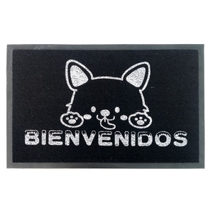 Tapete de Entrada Rectangular de Fibra de Poliéster con Base de PVC, Antideslizante, Lavable, Resistente a las Manchas y Absorbente - Product Image 2