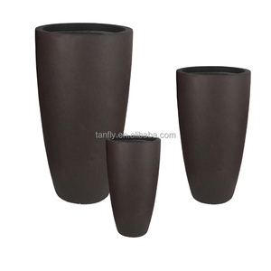 Classique maison jardin whisky baril jardinières finition <span class=keywords><strong>bois</strong></span> fleur jardinière Pot extérieur - Product Image 3