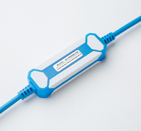 AMSAMOTION UC-PRG020-12A Cable de Programación Aislado de PVC de 2m para PLC Delta Serie AH DVP, Pantalla de Texto HMI Serie DOP-B