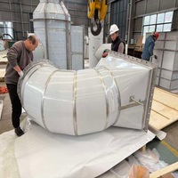 Équipement de filtration et de nettoyage d'air industriel en acier inoxydable pour conduits d'air, filtre à air