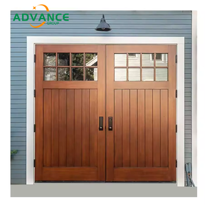Portes de garage en bois de cèdre espagnol sur mesure 16X8, style bois sculpté <span class=keywords><strong>à</strong></span> la main, portes de garage en acier <span class=keywords><strong>à</strong></span> grain de bois usagé <span class=keywords><strong>à</strong></span> <span class=keywords><strong>vendre</strong></span> - Product Image 3