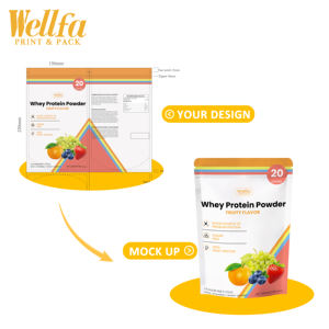Пакеты дой-пак с индивидуальным дизайном, матовая печать, 250г, 500г, 1кг, стоячие пакеты для молока, кофе, порошка, майларовые пакеты, пакеты для сывороточного протеина - Product Image 2
