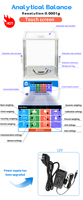 BNT224N Balance numérique électronique de haute précision Balance analytique à quatre chiffres avec écran tactile Balance analytique 0.1mg