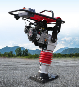Compactadora Vibratoria de Motor de Gasolina Modelo AR100 de 6.5 HP, Alta Potencia de Excavación para Construcción de Carreteras - Product Image 5