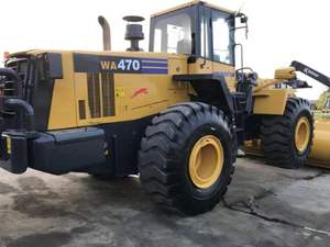 Cargadora de ruedas en buen estado usada japonesa Komatsu Wa470 Wa500 Wa600 cargadora frontal precio bajo - Product Image 2