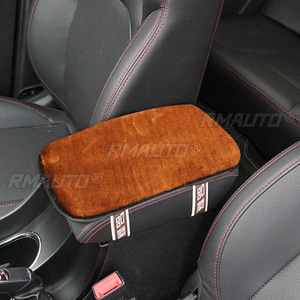 1X Soft Plush Car Armrest Box Pad Center Console Mat Cover Armrest Pad Thickened Non-slip Cushion Cover Car <b>Interior</b> <b>Accessories</b> - Product Image 6