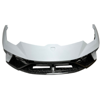 Kits de Carrocería Delantera Semi-Completos de Fibra de Carbono Forjado Estilo P para Lamborghini Huracán LP580 LP610 2014-2018, Piezas de Parachoques de Carbono Forjado