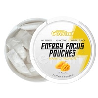 Pochettes énergétiques à la vitamine B12 et à la caféine pour la concentration, supplément nootropique, fabrication OEM, directement de l'usine