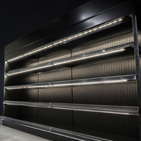 L'usine propose la personnalisation et la vente en gros de bandes lumineuses LED murales modernes 24V, éclairages LED pour étagères de supermarché