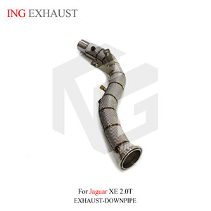 Válvula de sistema de escape de acero inoxidable para escape de coche ING Catback para Jaguar XE 2,0 T con piezas de tubo de giro automático de alta calidad de flujo - Product Image 6