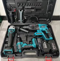 Kit d'outils pour perceuses électriques 21v d'usine Kit d'outils électriques portables sans fil sans brosse 18v Perceuse sans fil à batterie au lithium