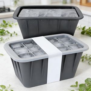 Moule à glaçons en silicone de grande taille pour la vente en gros, sans BPA, 8 lb, moule extra large pour bain de glace - Product Image 6