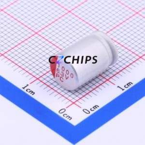 Condensador Sólido PC0J102MF120Z25CR0, Componente de Orificio Pasante (THT), D8xL12mm 1000uF 20% 6.3V 6.1A100kHz - Product Image 1