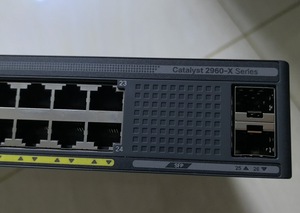 Commutateur Ethernet Gigabit 24 ports d'occasion, modèle original 2960-X, WS-C2960X-24TS-LL - Product Image 6