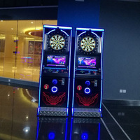 Nouvelle machine d'arcade électronique de fléchettes multijoueur personnalisée, machine de fléchettes Phoenix à monnayeur à vendre