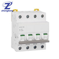 Disjoncteur miniature Zhongkong Acti9 IC65N/iC60N IC60 1A 2A 3A 4A 6A 8A 10A 16A 20A 25A 50A 63A 80A Rcbo/rccb/rcbo/elcb