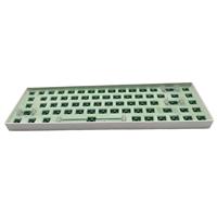 Kit Keyboard Mekanik CNC 68 Tombol Hot Swap PCB Berbahan Kuningan dengan Casing OEM ODM Keyboard Kustom