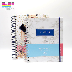 OEM Nhà Máy Giá tùy chỉnh A4 A5 A6 PU da máy tính xách tay bìa cứng kế hoạch Tạp Chí in ấn - Product Image 5