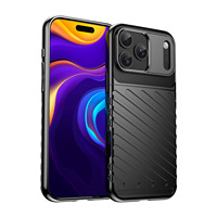 Coque de téléphone portable pour 16/15 Pro Max, nouvelle coque en silicone imperméable, moulage par injection de gel, design simple, compatibilité mondiale