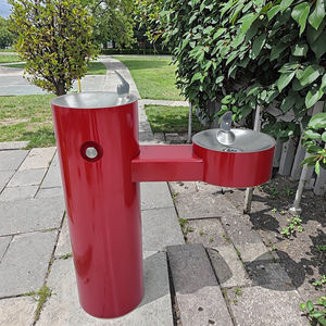 Parco esterno indipendente 304 in acciaio inox fontanella spingere distributore di acqua di rubinetto senza alimentazione - Product Image 1