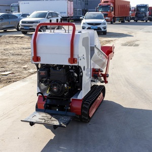 Produits les plus vendus : Mini-dumper sur chenilles en caoutchouc de 500 kg avec plateforme pliable, moteur essence EPA/Euro 5 - Product Image 6